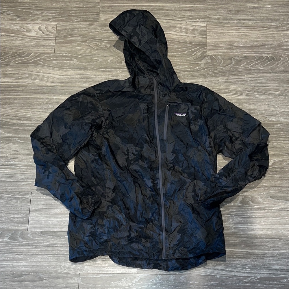 Patagonia Houdine Black Camo Windbreaker Jacket